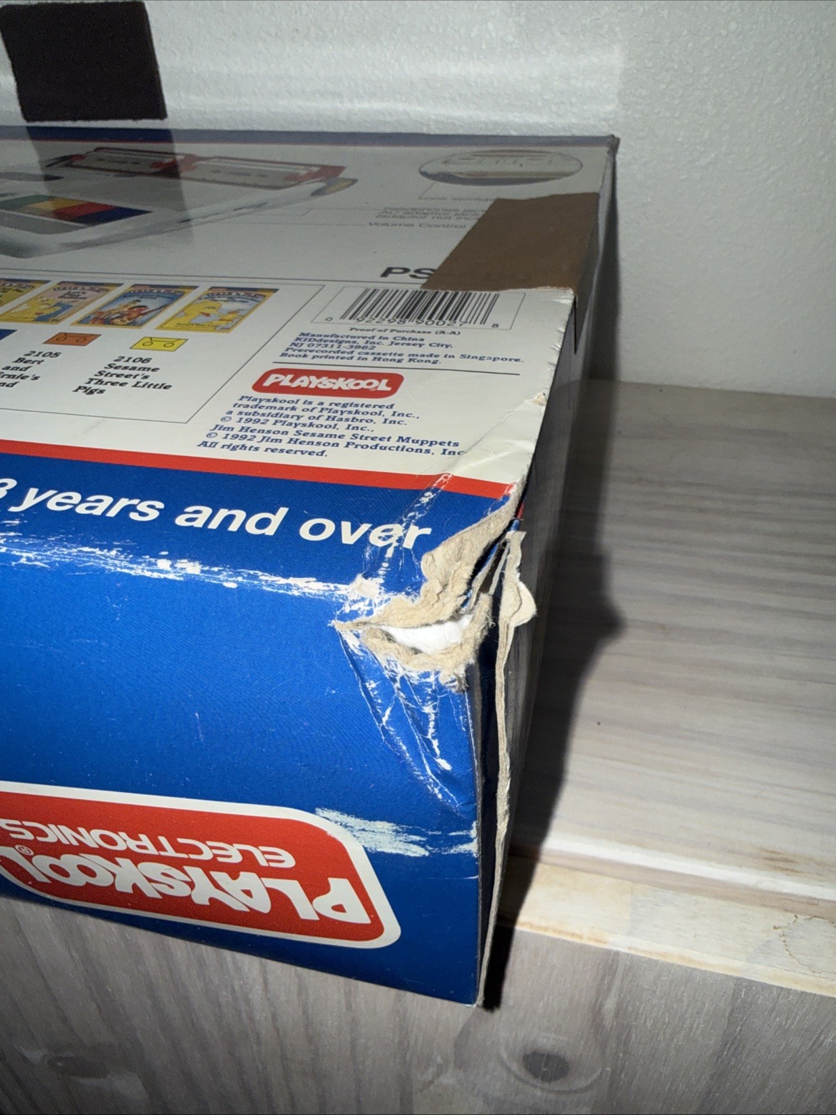 LQQK 1992 Vintage Playskool Talk 'n Play In Box COMPLETE w/ 8 Tapes 9 Books