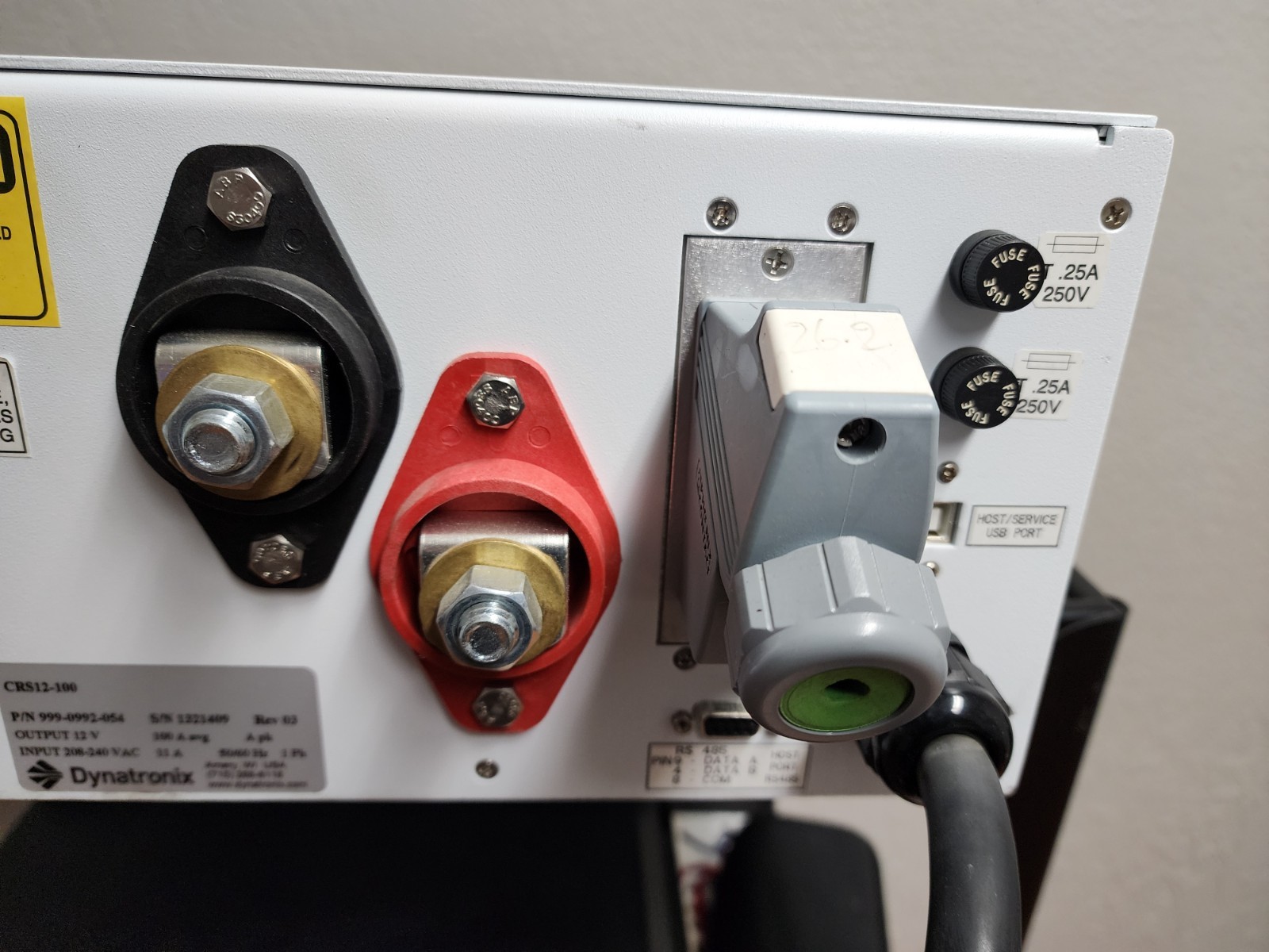 Dynatronix CRS12-100 DC Power Supply, Output 12V 100A