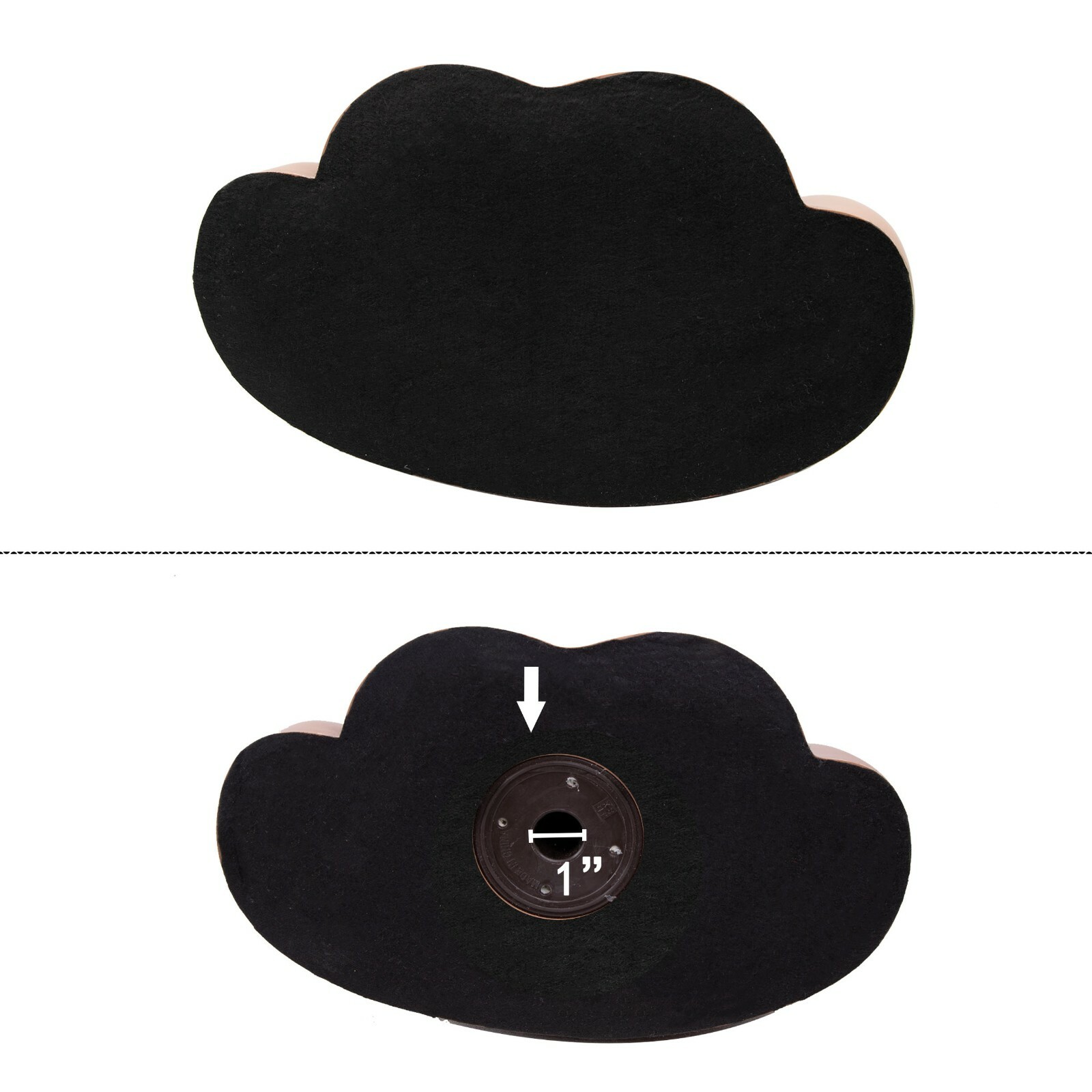 16" Realistic Mannequin Wig Head Manikin shoulder Bust Stand Display Hair 487-S