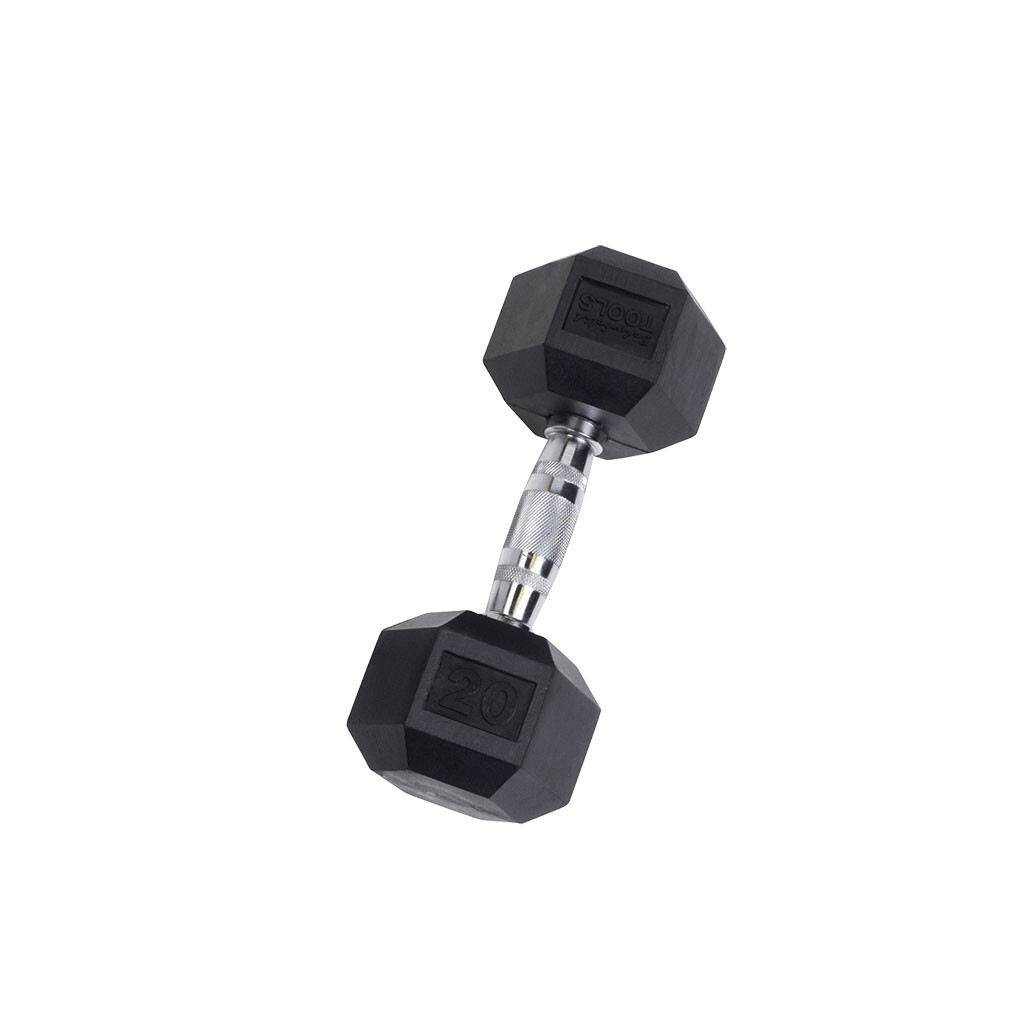 Powerline Rubber Coat Dumbbell Package
