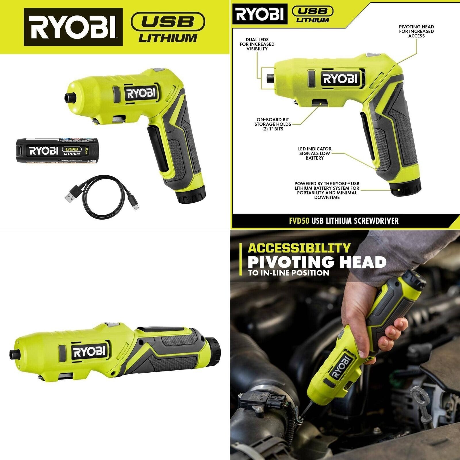 FVD50 USB Lithium Screwdriver