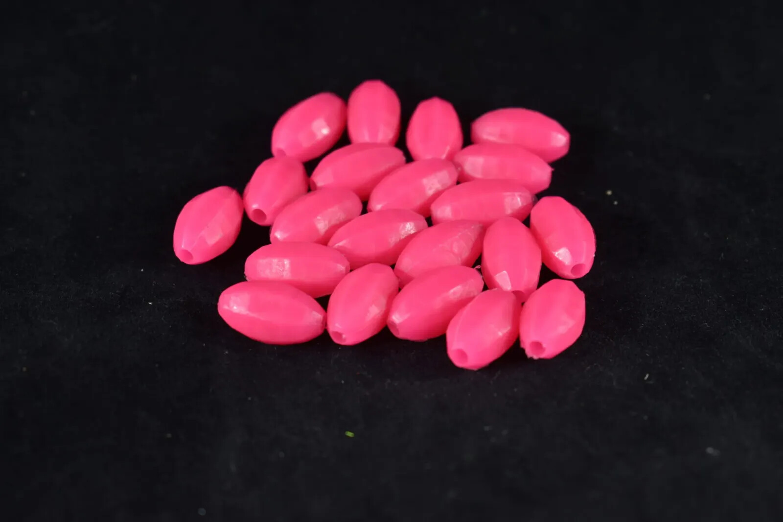 Glow Beads Luminous attractor fishing soft oval floating beads 24-pack