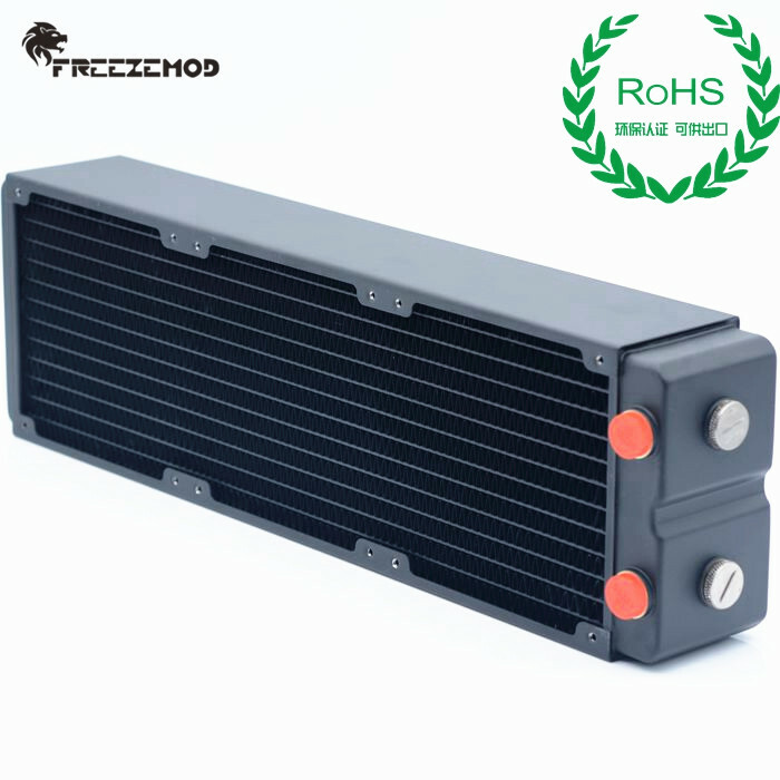 FreezeMod 120mm 240mm 360mm 480mm Copper Radiator 65mm Thick G1/4 Water Cooling