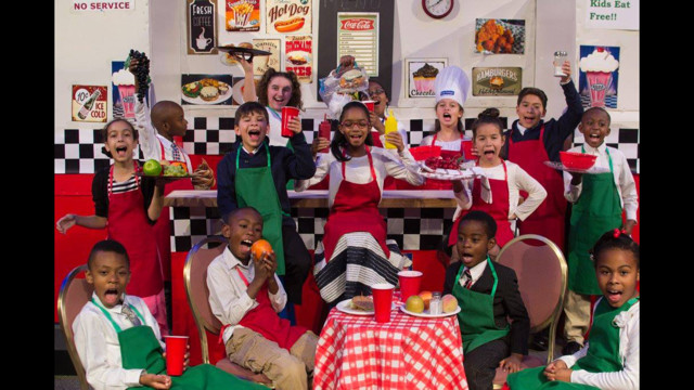 CHEFSKIN Children Small Chef Apron Hat Set White for Ages 3-8