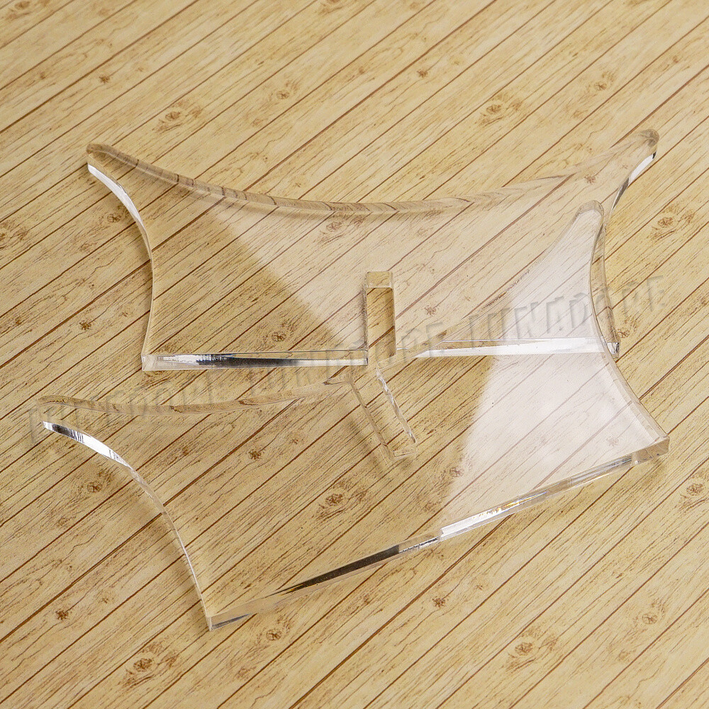 US 3pcs Acrylic Clear Ball Display Stand Rugby Basketball Football Soccer Holder