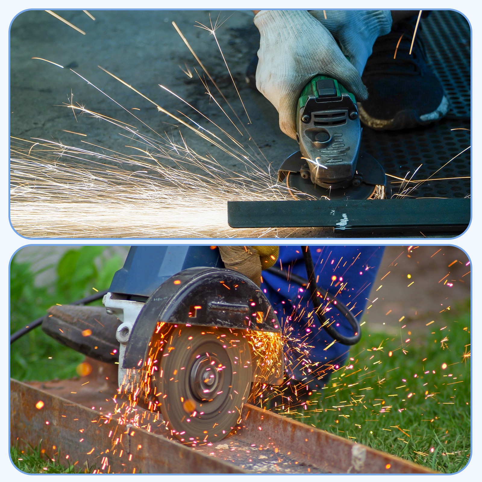 Grinder Guard 4.5" 125mm Dia Metal Adjustable Angle Grinder Protector Cover