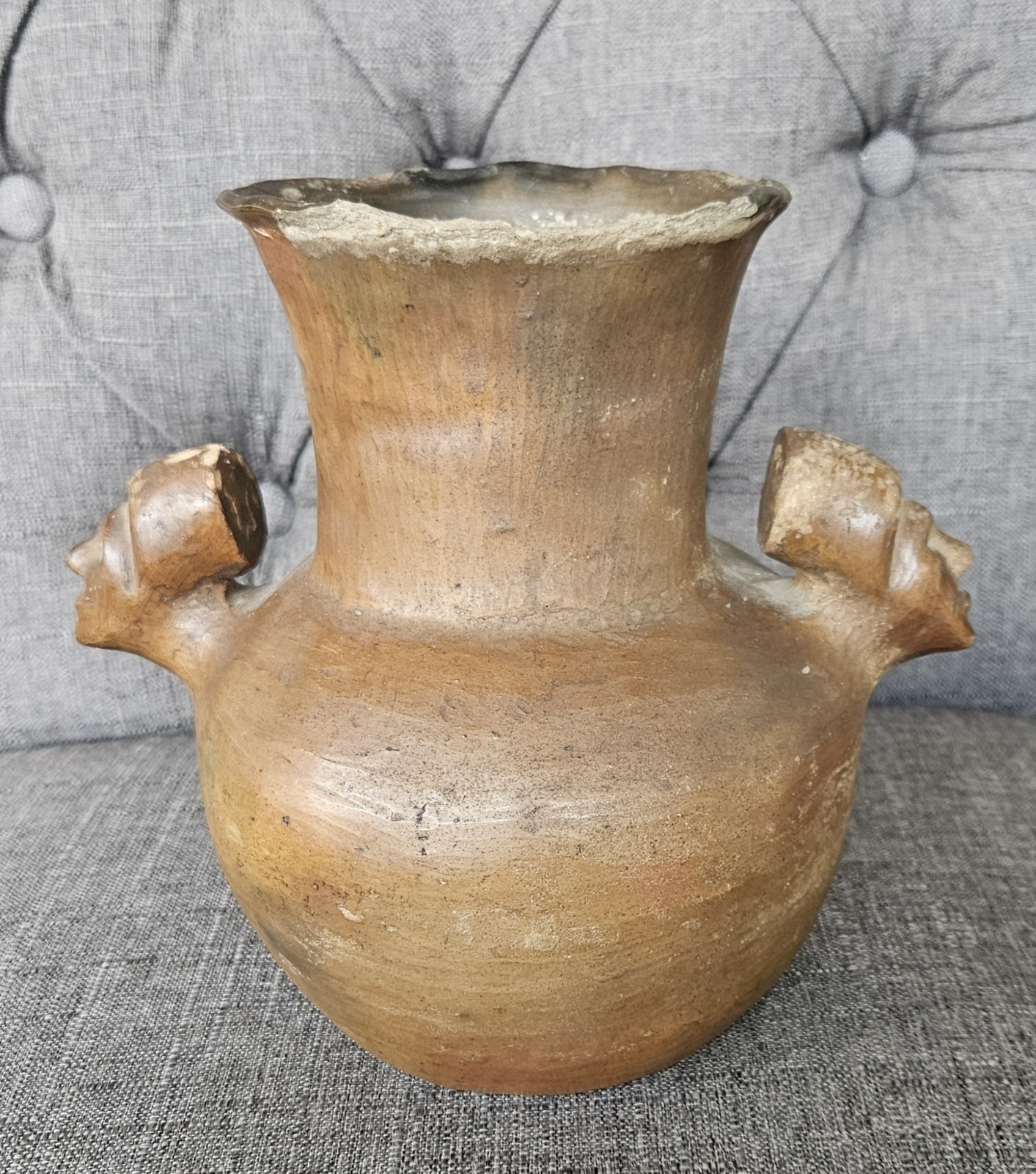 Catawba indian pottery, Unsigned Hagler Head