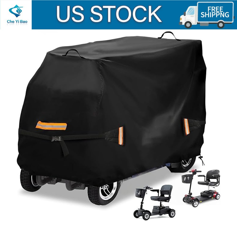 Mobility Scooter Cover 600D All-Weather Protection - 49"x 23"x 39"