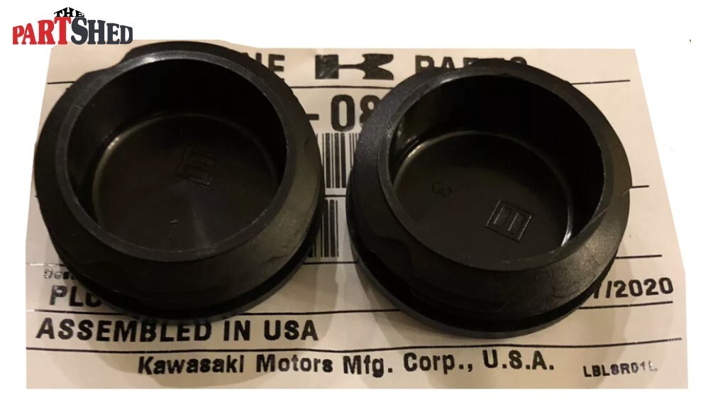 2016-2025 Kawasaki Teryx 800 Mule SX Front Bumper Plugs OEM 92066-0830 2 Pack