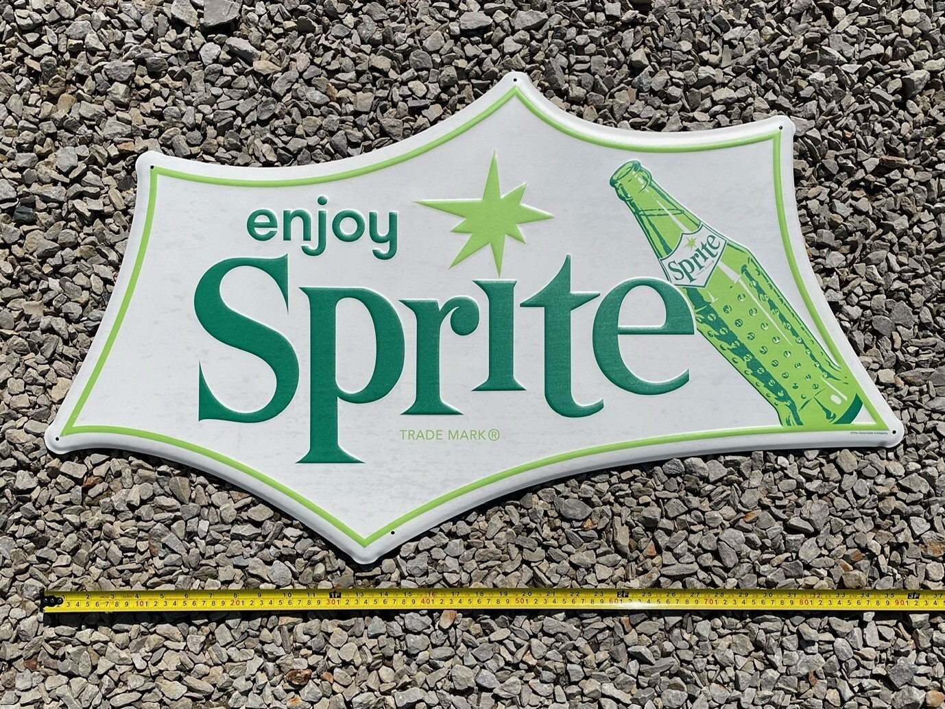 Retro Style SPRITE - 36in X 21in Metal Sign - NEW Vintage Look Coca-Cola / Coke