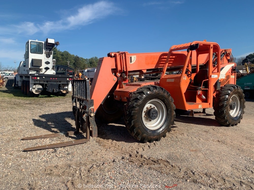 2015 Skytrak 8042 42' 8,000 lbs Telescopic Reach Forklift Telehandler bidadoo