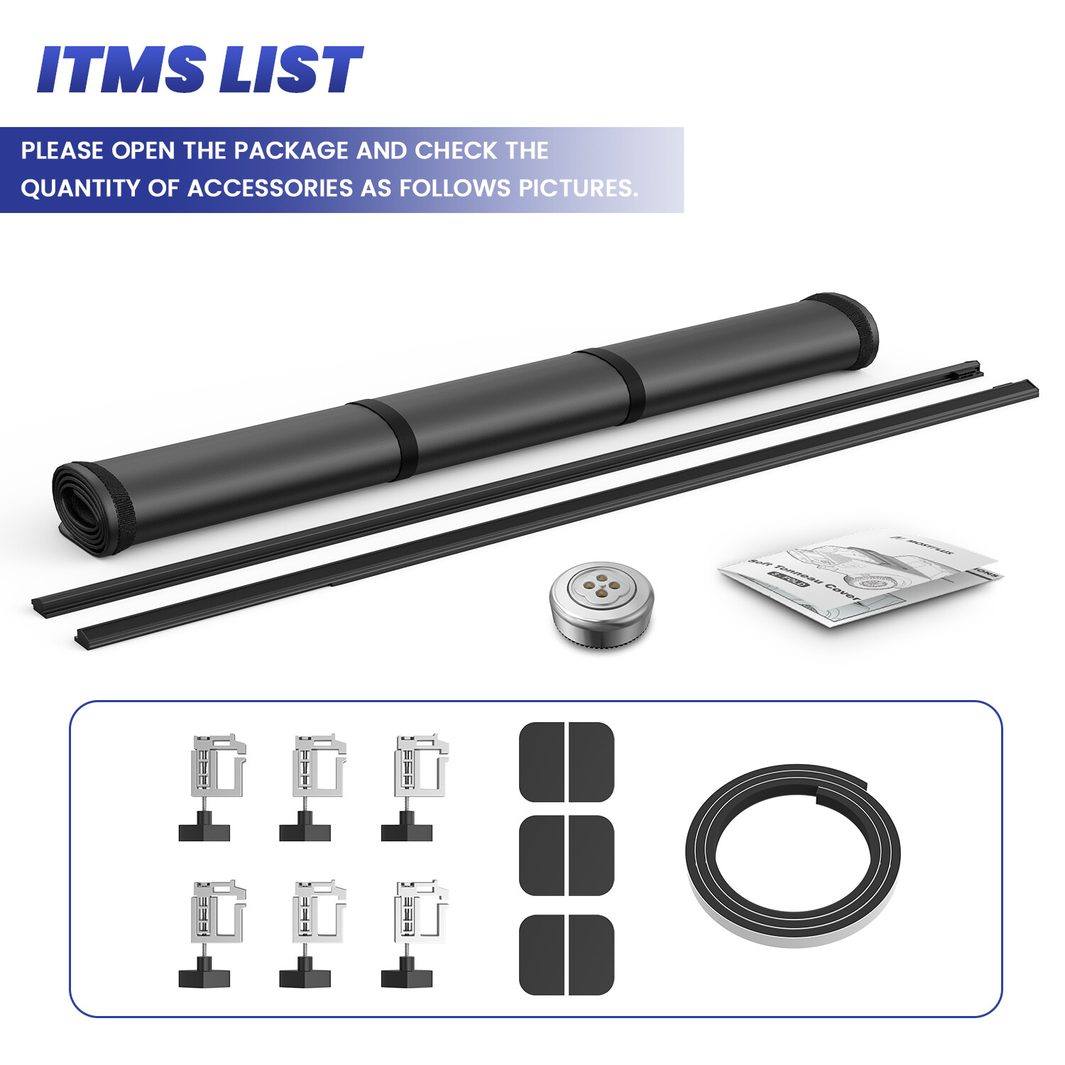 New 5.7/5.8FT Tonneau Cover Bed For 2009-2025 Dodge Ram 1500 2500 3500 On-Top