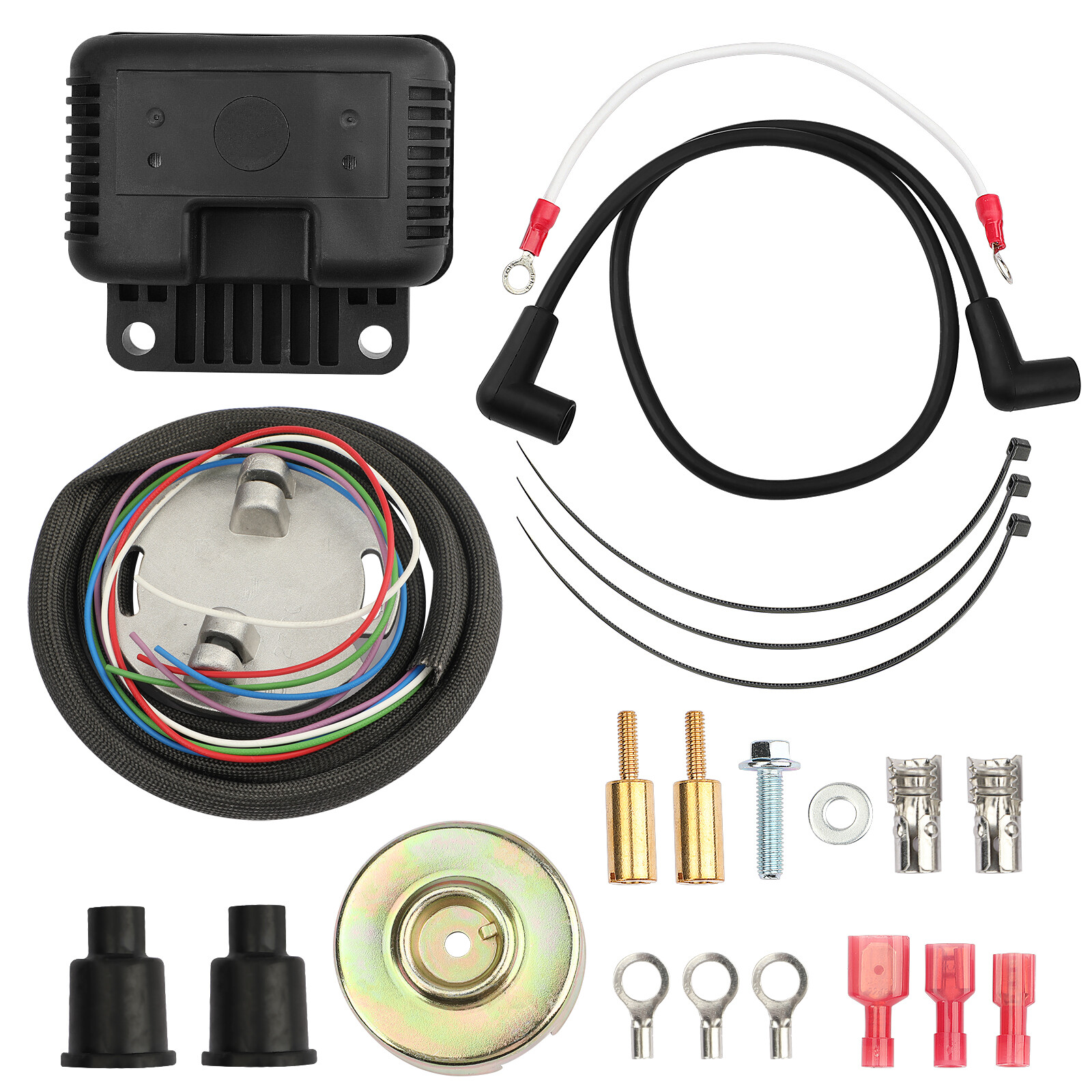 Single Fire Programmable Ignition Coil Kit For EVO Big Twin XL Sportster 53-660