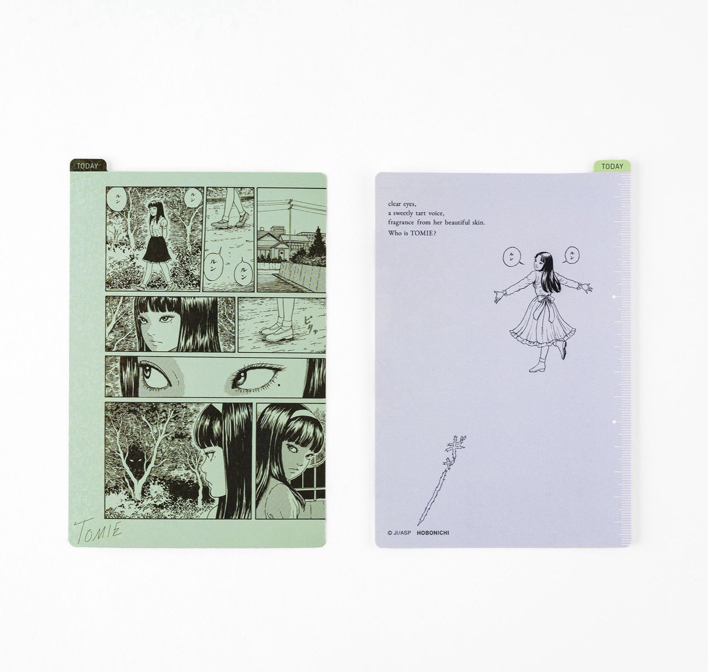 Hobonichi Junji Ito Tomie A6 Pencil Board