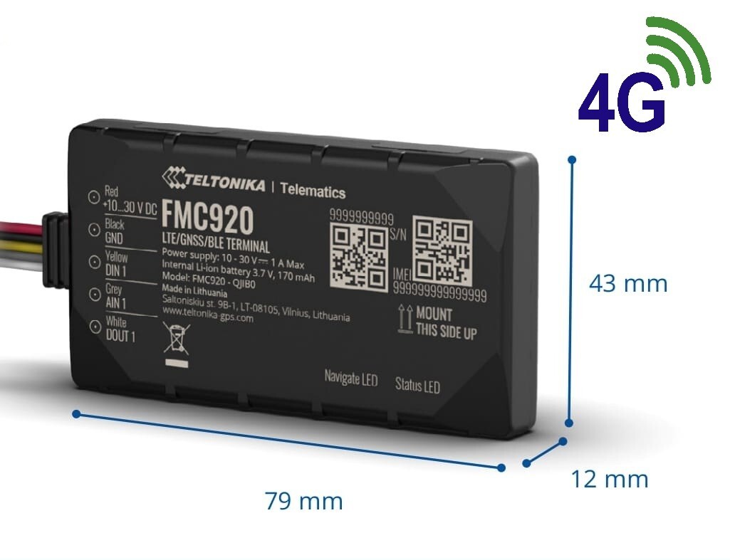 4G GPS Car Tracker - Car, Van, Motorbike & Caravan GPS Vehicle Tracker!