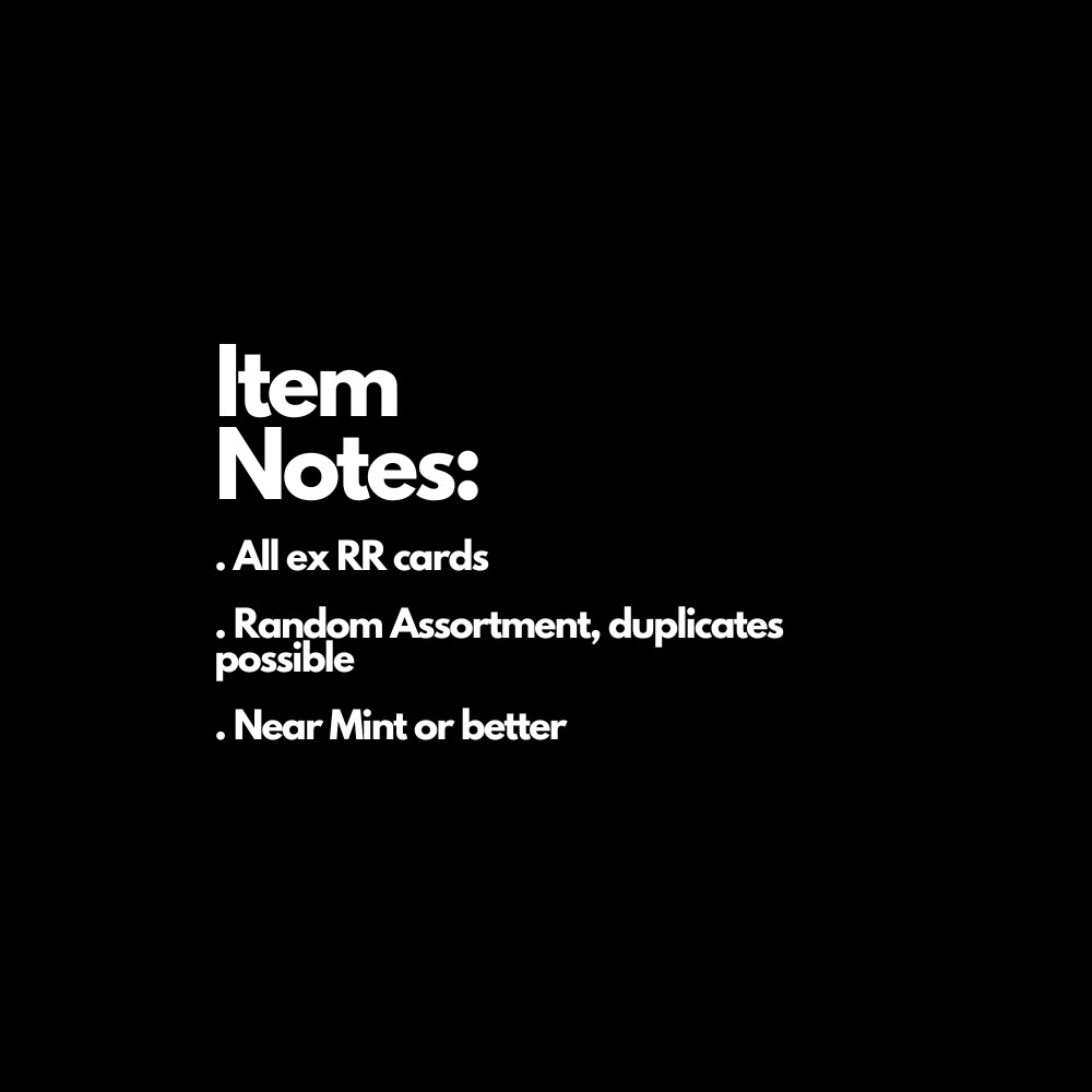 RANDOM LOT (100) - Pokemon Japanese ALL ex RR Full Art Ultra Rare Cards