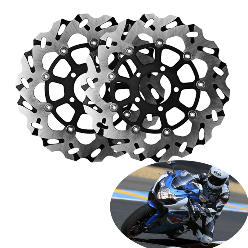 Front Brake Disc Rotors Fit For Suzuki GSXR600 GSXR750 GSXR1000 GSX1300 GSX1400