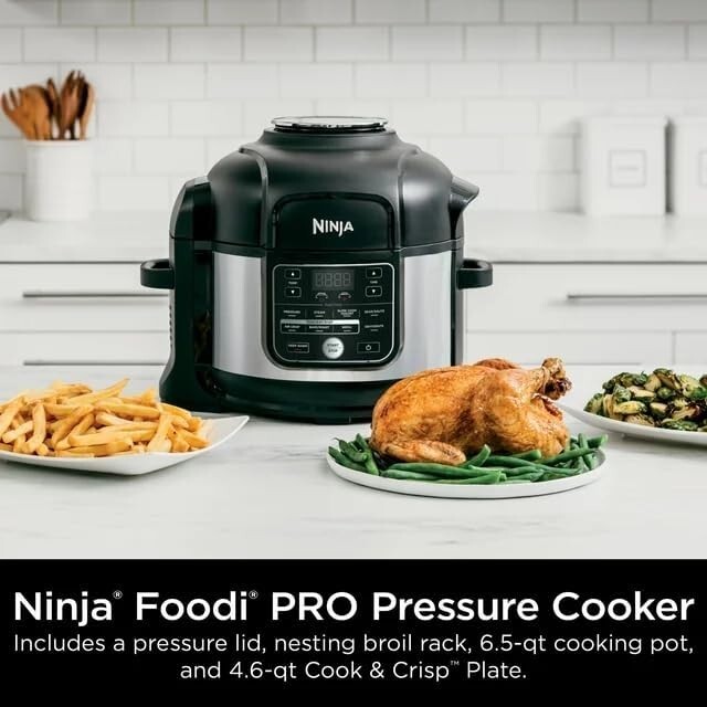 Ninja Foodi OS300 10-in-1 6.5-Quart Pro Pressure Cooker Air Fryer Indoor grill’s