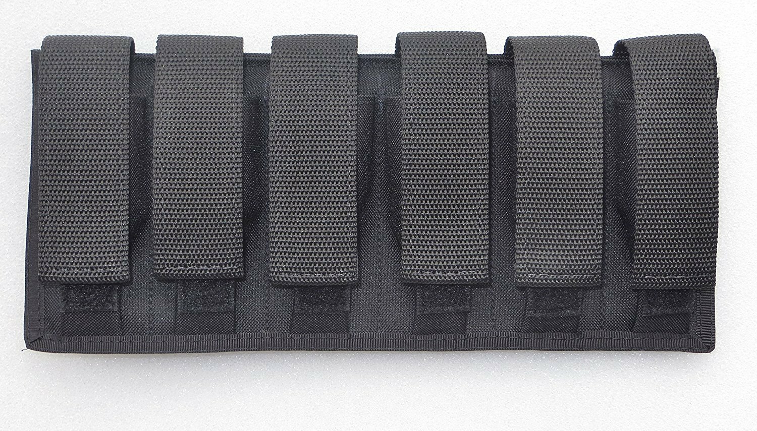 Six /6  Magazine Pouch - 9MM / 40 S&W / 45 ACP Double Stacked Magazines