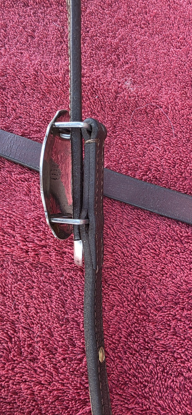 Vintage Victor's Custom Tack Silver &Bronze Headstall And Breast Collar Set MINT