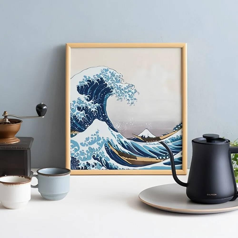 Vtrbwze Furoshiki Japanese Wrapping Cloth Large 27.6" Square Reusable Eco Gift W