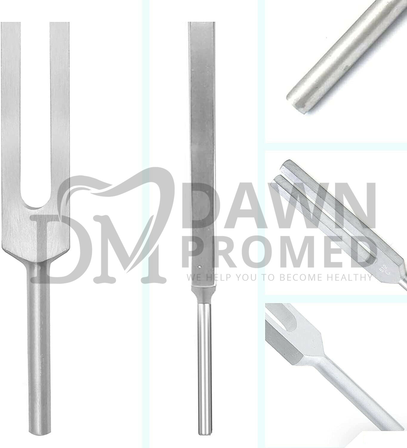 Tuning Fork Set of 3 Healing Therapy Medical Surgical Diagnostic Inst German Gr