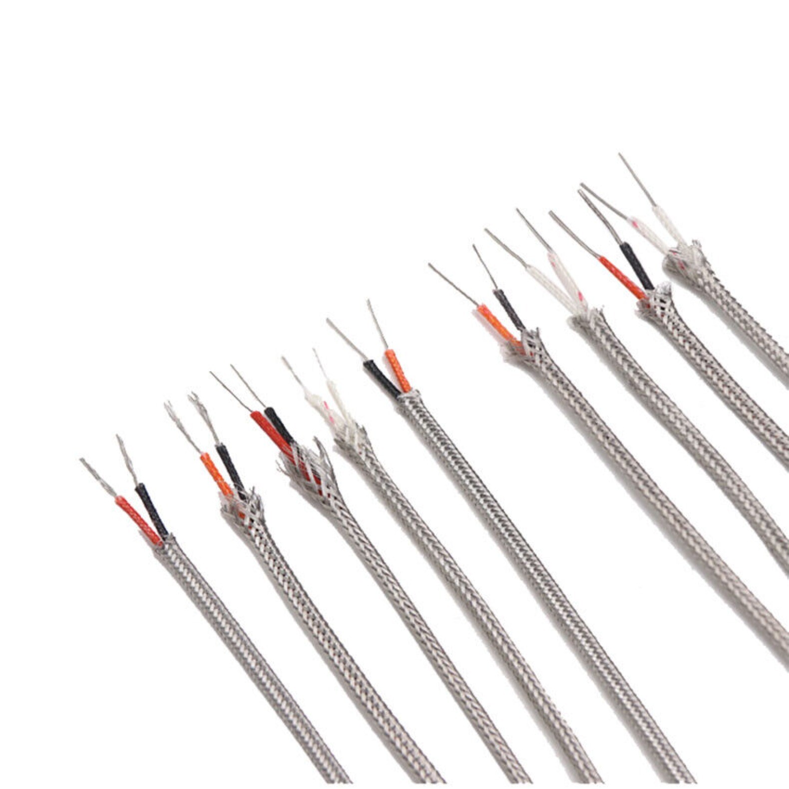 Flexible Cable Wire Cable Steel Braided 2 Core Wire Stainless steel Wire Fiber