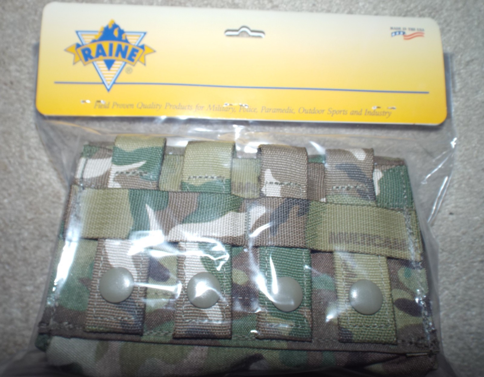Raine Inc US Military Style Multicam 24 Round Shotgun Ammo Pouch 46SHOTMC