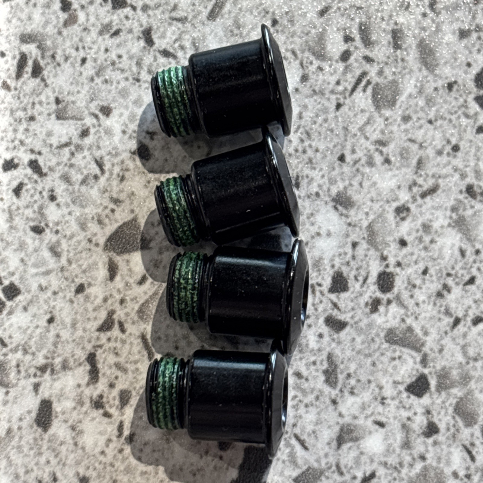 SRAM Force AXS Crank Chainring Bolt Kit - For 2x, 107 BCD, Aluminum, Black, D1