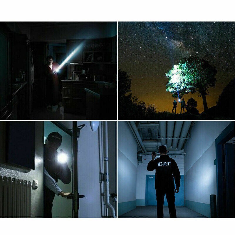 2PCS Mini Small Torch Super Bright LED Flashlight Penlight with Clip Pocket US