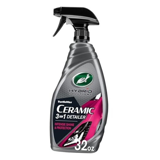 Hybrid Solutions Ceramic 3-in-1 Car Detailer, Waterless 32 Fl Oz (Pack of 1)