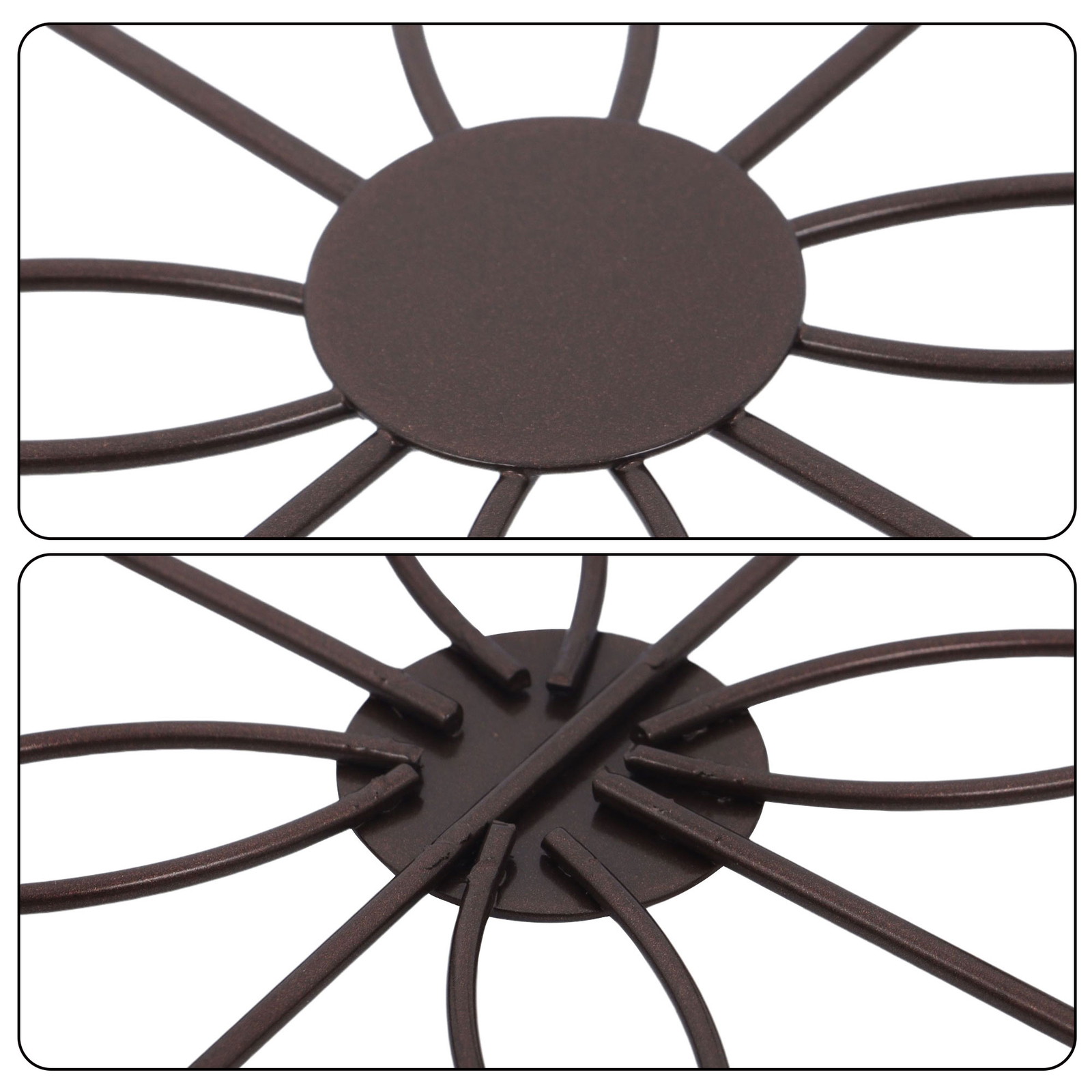 5 Pack Metal Plant Stand Heavy Duty Flower Pot Stands For Outdoor Indoor Plants