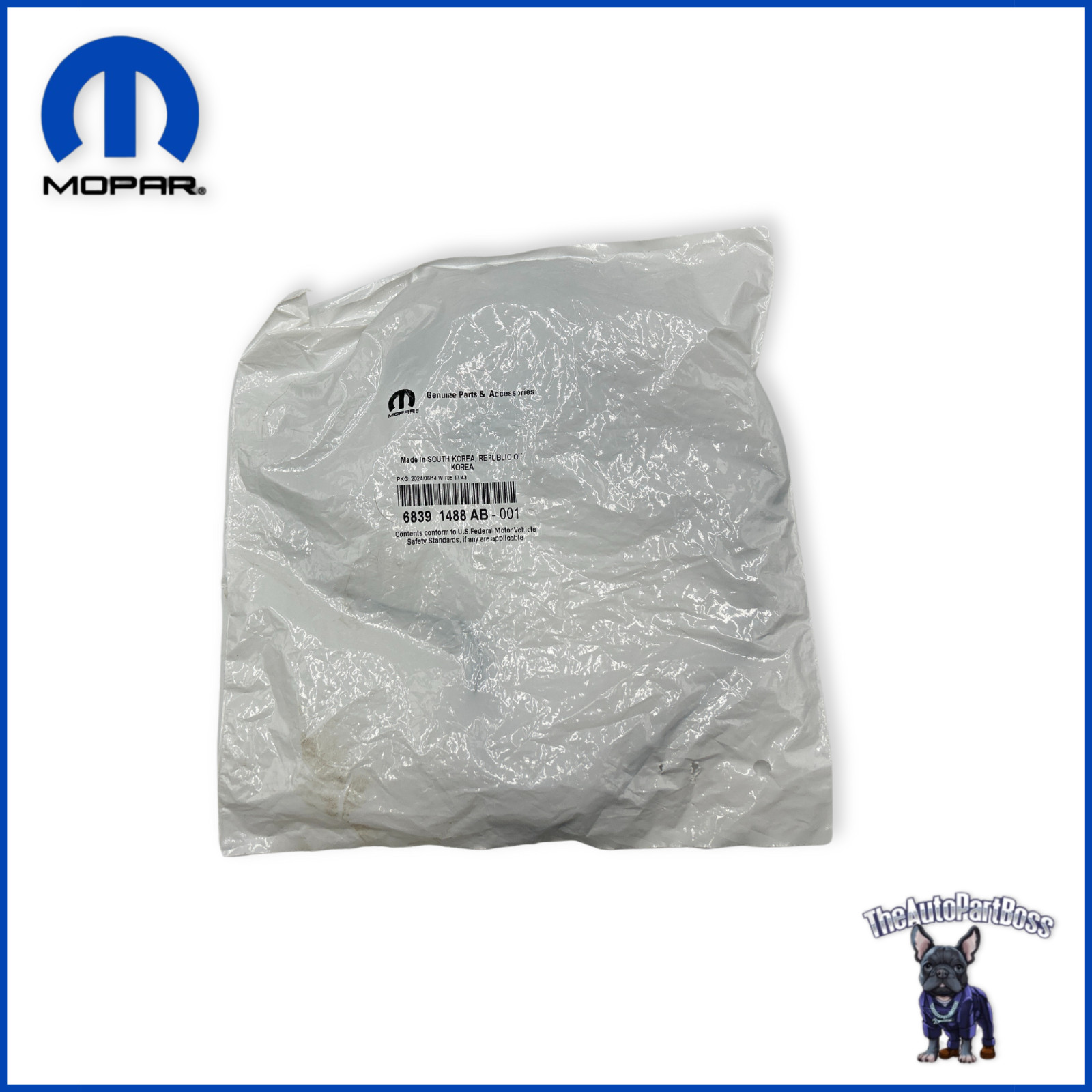 Water Pump Gasket OEM Mopar 68391488AB