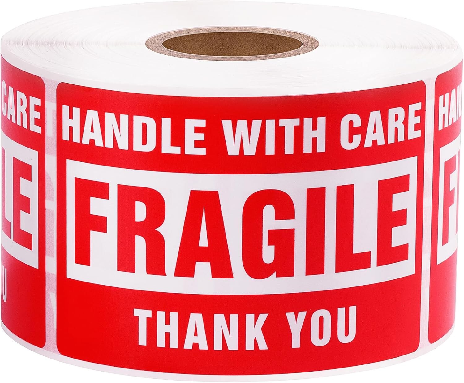Fragile Stickers 1 Roll 500 2x3 Fragile Label Sticker Handle With Care Mailing