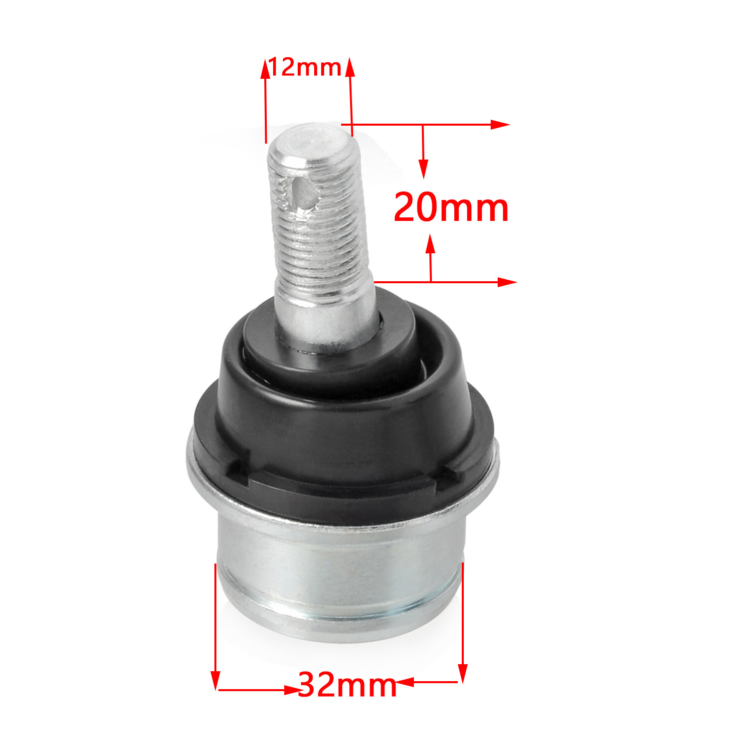 4x Front Lower Ball Joints for Honda 51355-HP5-601 51355-HC5-004 Rancher 350 420