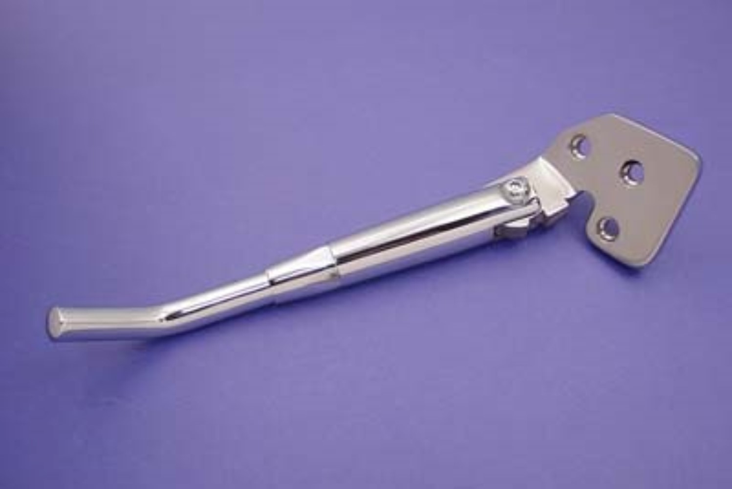 V-Twin 27-0670 Chrome Adjustable Kickstand Internal Spring 3-Bolt 84-99 Softail