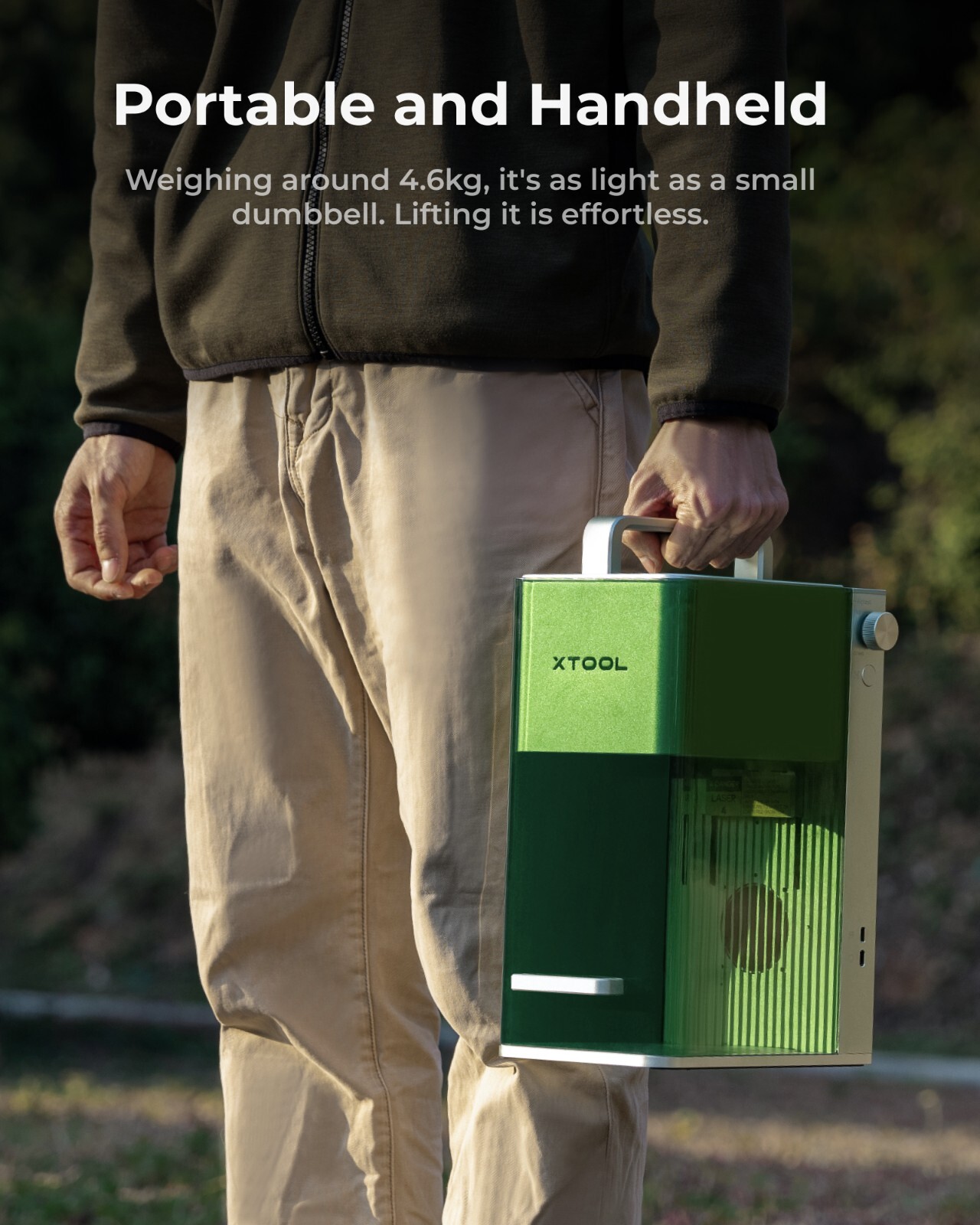 xTool F1 Lite Laser Engraver, 4000mm/s Speed Portable Engraving Machine