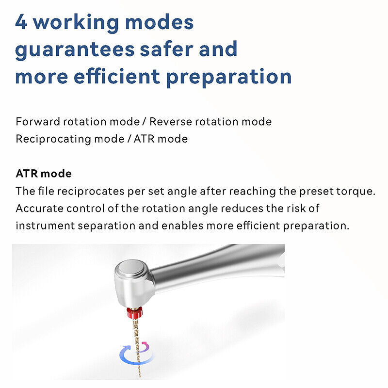 Woodpecker Dental Endo Free Brushless Endo Motor Apex Locator 6:1 Contra Angle