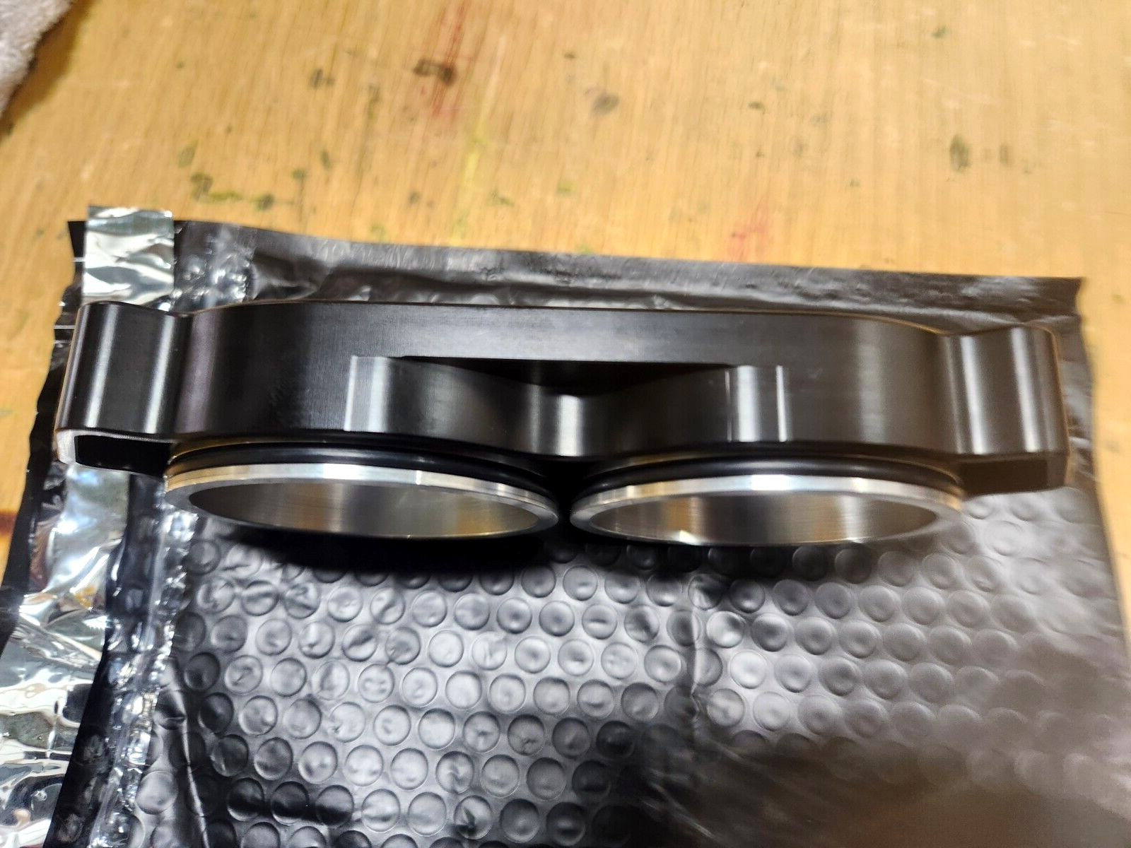 Sprint Car Engler 2.9" injection billet alum. wash plug kit - new product