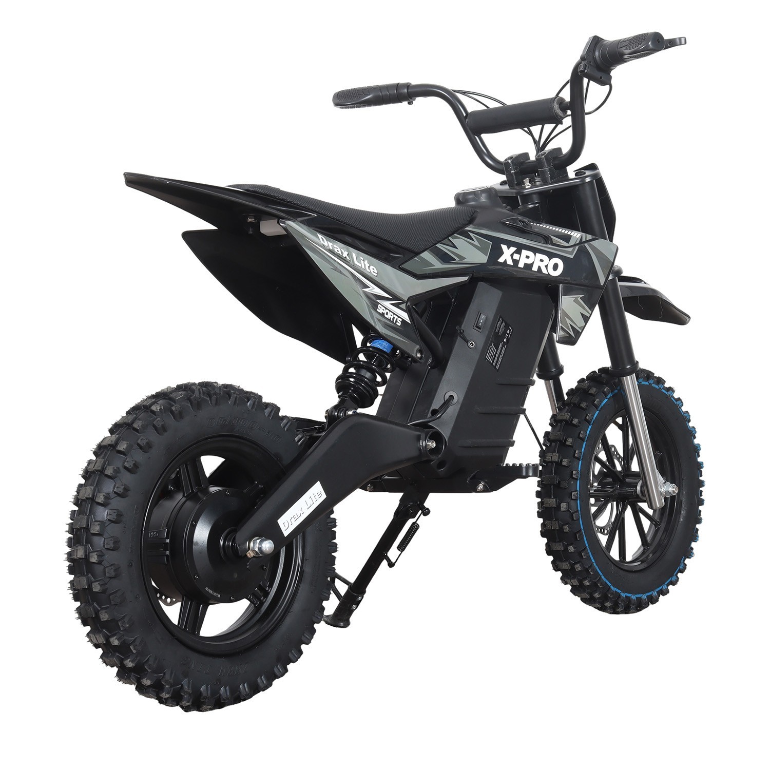 X-PRO Drax Lite 1200W 48V 10.4AH Electric Dirt Bike Ebike 3 Speed for Kids Teens