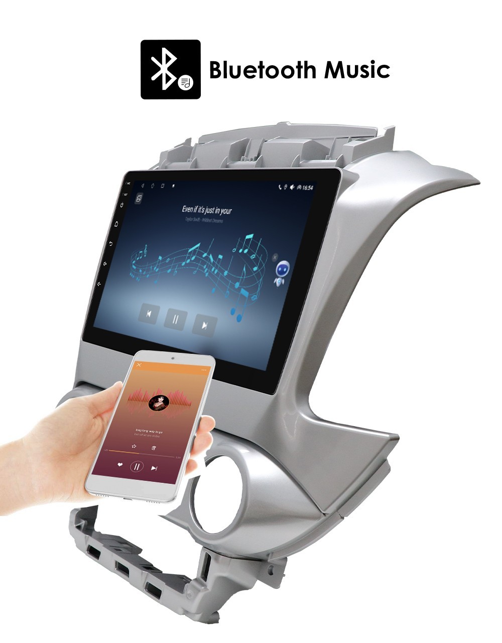 2+32GB Android 14 Car Stereo Radio For GMC Chevrolet Tahoe 2015-2019 Carplay US