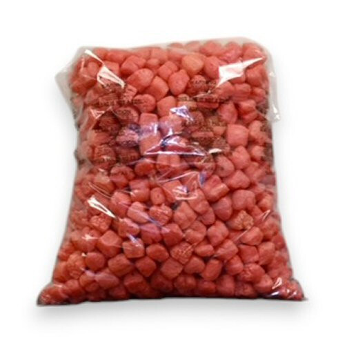 FunPak Packing Peanuts Red Heart Shape MiniPack, .6 cu ft Biodegradable