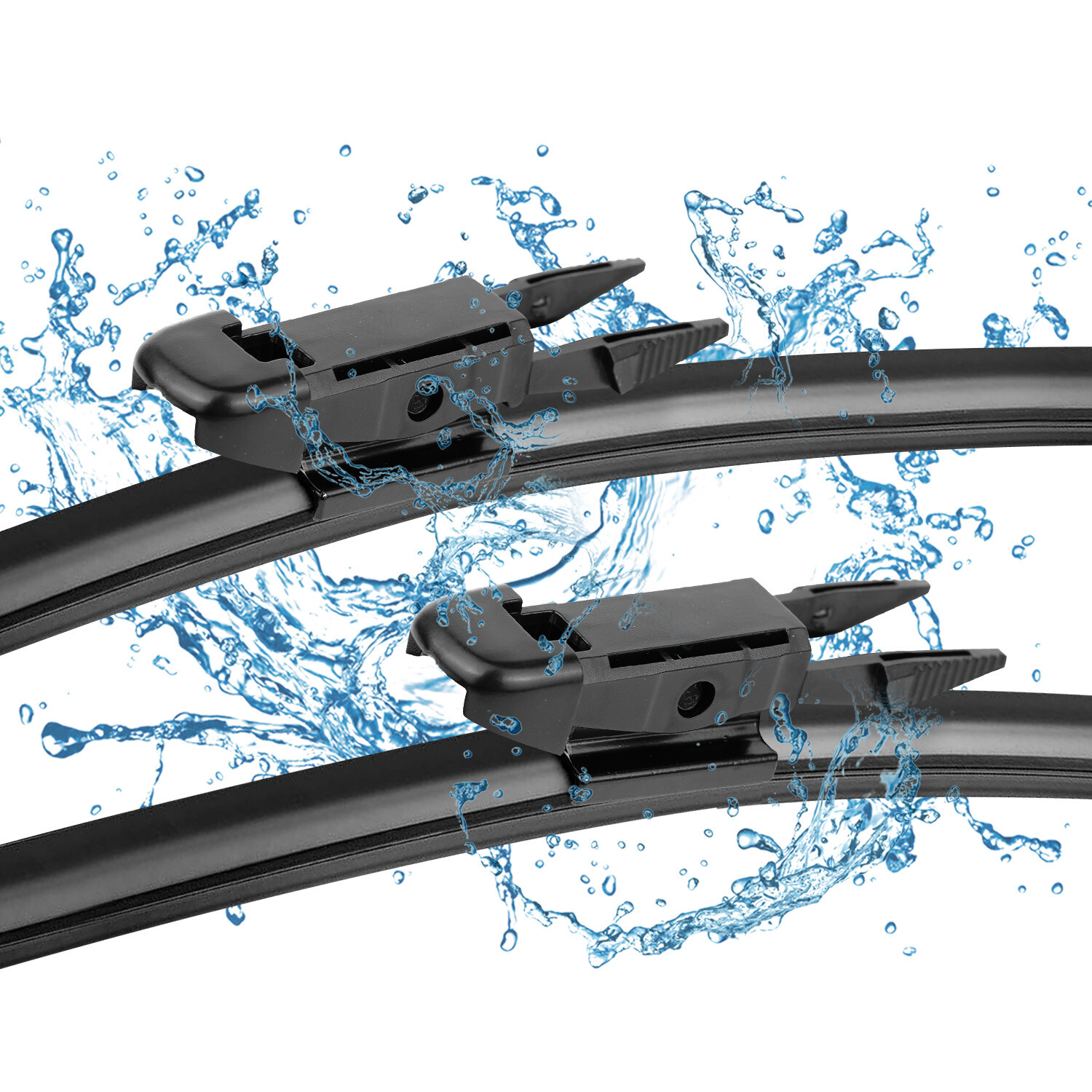 Set Of 28"&28" Clear Advantage Windshield Wiper Blades For Ford Focus 2012-2018