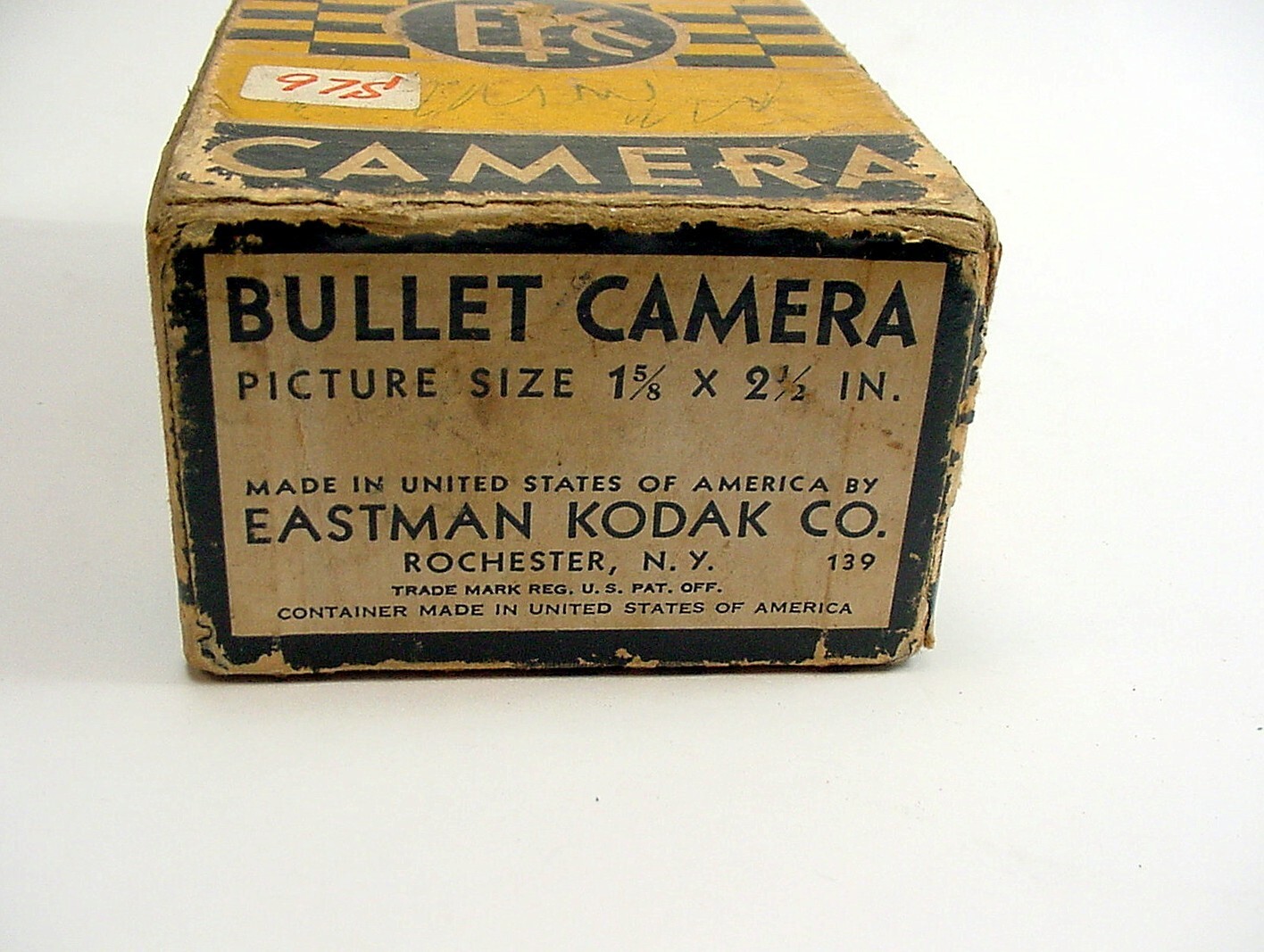 Vtg Kodak Bullet Camera BOX | $8 | #97S |
