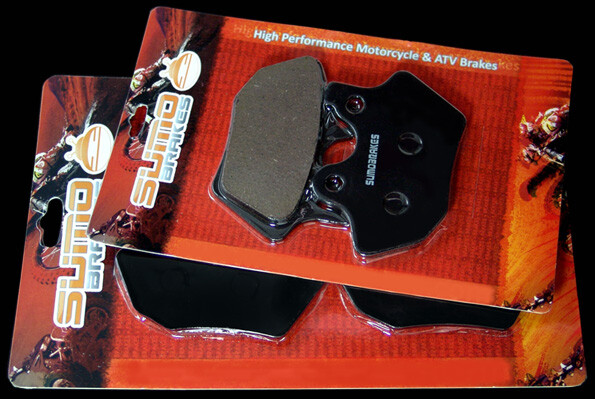 Harley F+R Brake Pads FLHR Road King FLHRC Classic / FLHT Electra Glide (00-07)