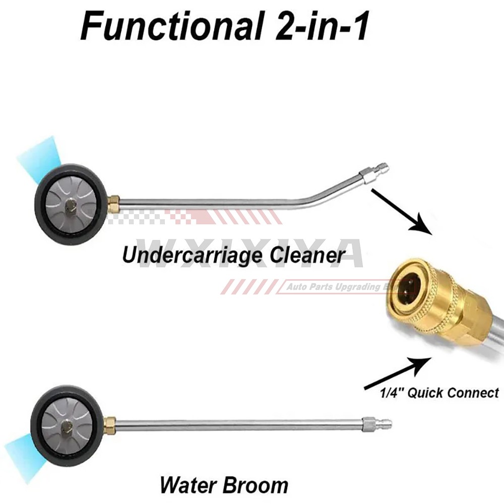 Pressure Washer Undercarriage Cleaner 4000 PSI Car Washer Water Broom 16 Inch