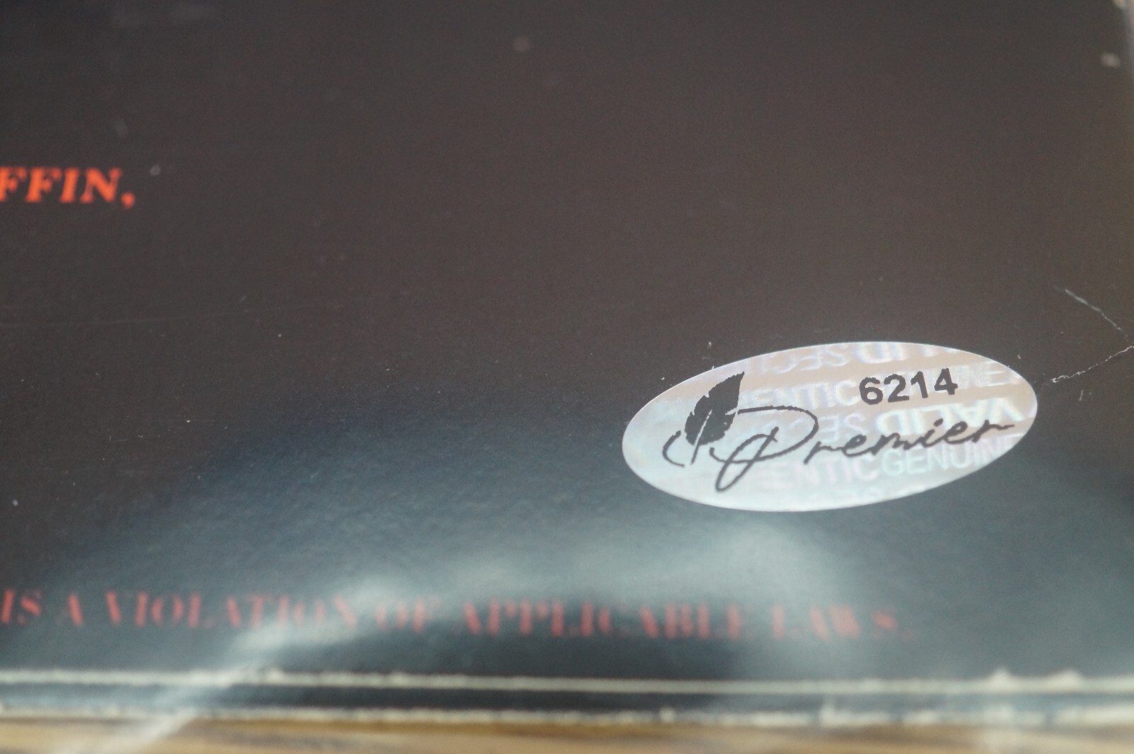 Ozzy Osborn & Randy Rhoads Autographed Blizzard of Ozz Album COA