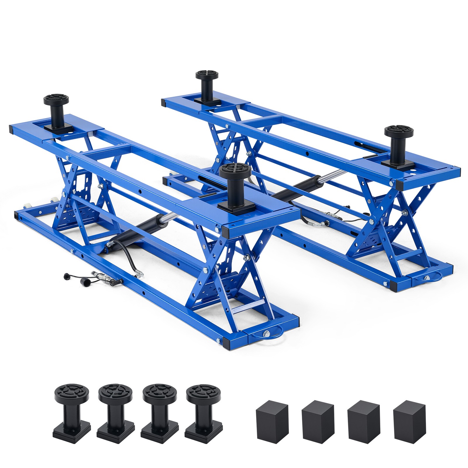 OMT 7000lb Automotive Mid Rise Scissor Auto Car Lift Garage Tool Auto Repair