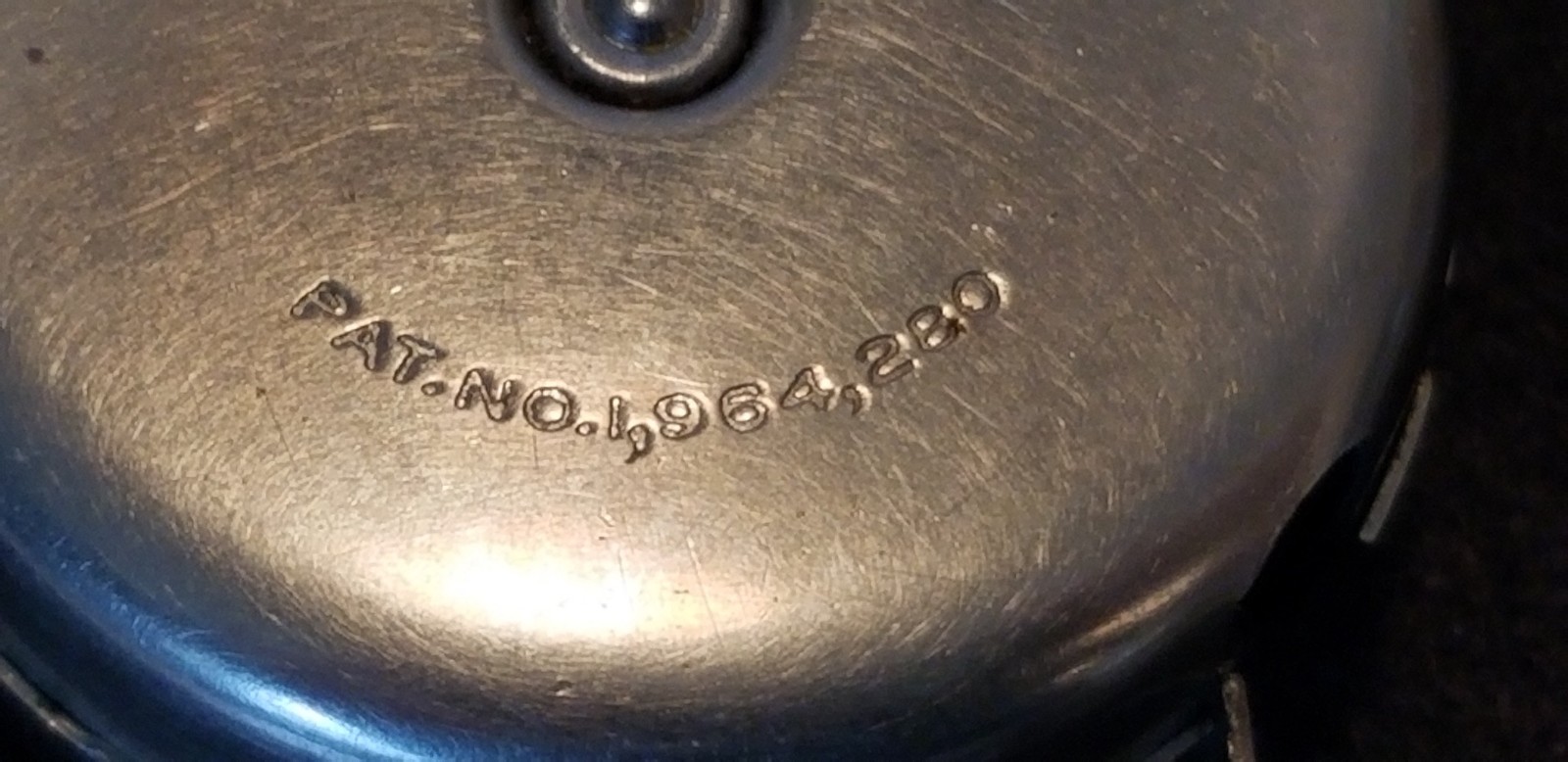 Vintage 1930s Lufkin Round Waukesha Cement And Tile Co. 6ft Tape Measure