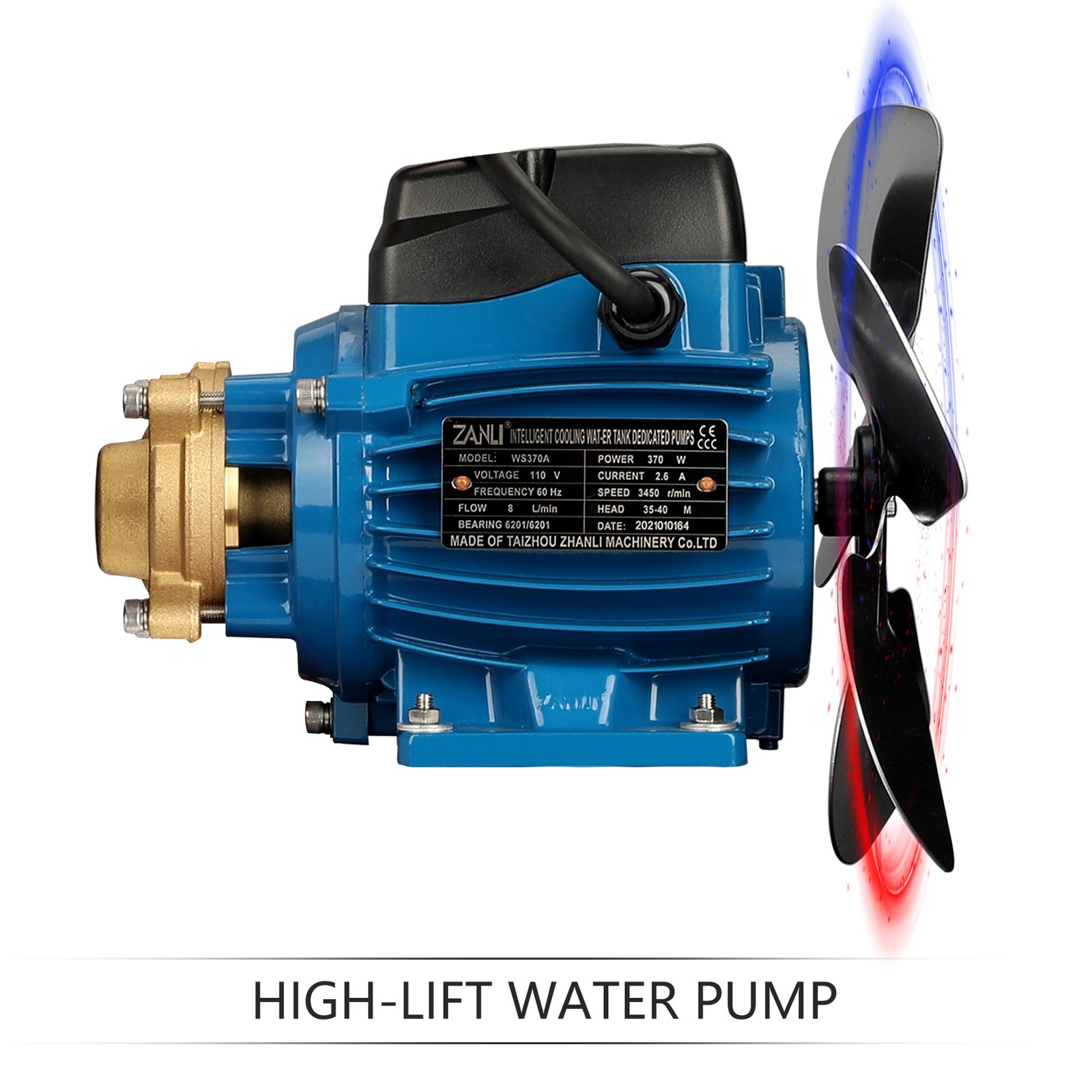 MIG TIG Welder Water Cooler Universal Water Chiller Cooler 370W Tig Torch 10L